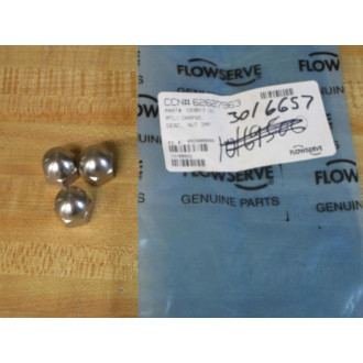 Flowserve 053617-00 Cap Nut IMP 05361700 (Pack of 3)