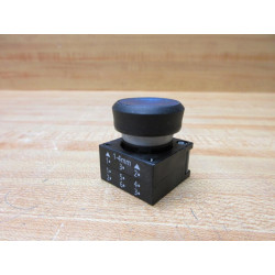 Siemens 3SB3001-0AA51 Furnas Illuminated Blue Push Button WHolder - New No Box