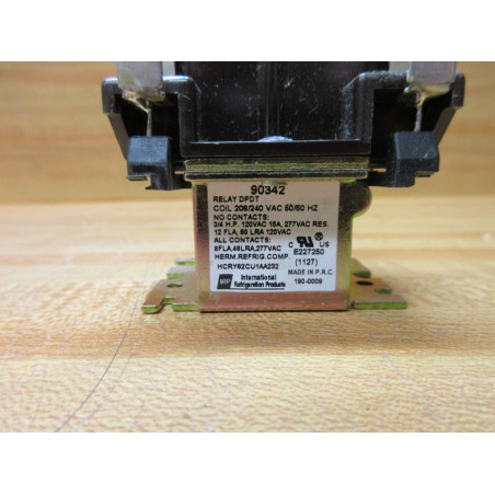 International Refrigeration Products 90342 IRP Relay