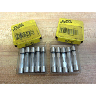 Buss AGC-40 Bussmann Fuse Cross Ref 1BZ10 Metal Strip Element (Pack of 10)