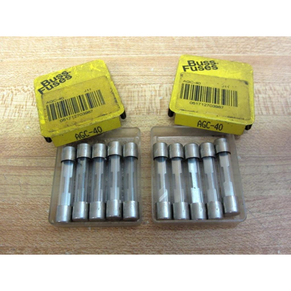Buss AGC-40 Bussmann Fuse Cross Ref 1BZ10 Metal Strip Element (Pack of 10)