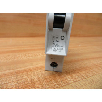 Siemens 5SX1 L16A Circuit Breaker 16A 5SX1L16A (Pack of 2) - New No Box