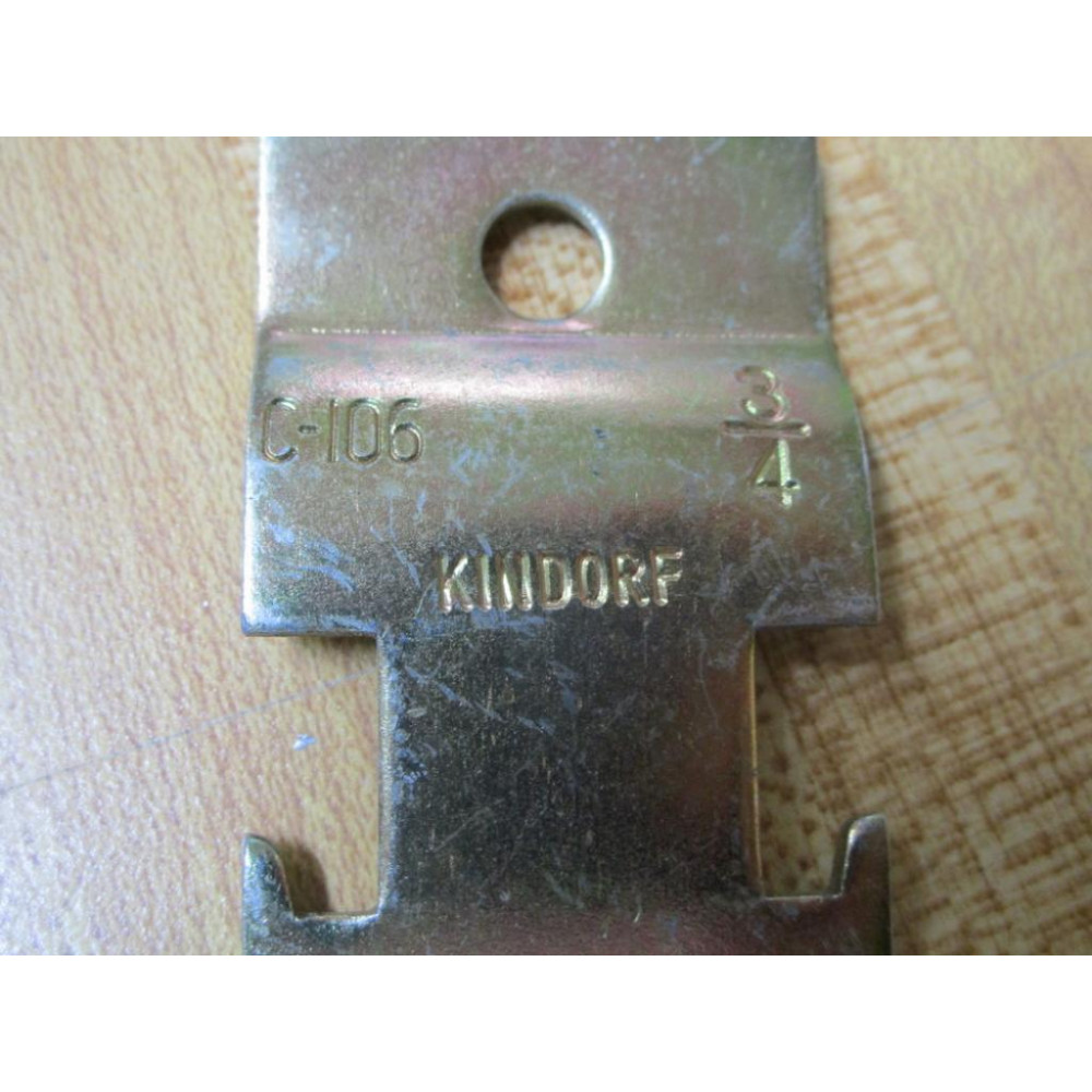 Kindorf C-106-34 Pipe Strap C-106 WHardware (Pack of 25) - New No Box