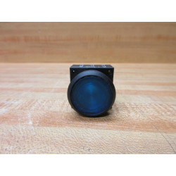 Siemens 3SB3001-0AA51 Furnas Illuminated Blue Push Button WHolder - New No Box