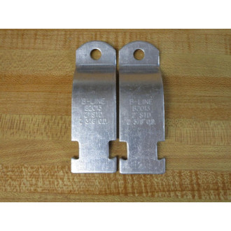B-Line B2013 Conduit Strut Clamp 2" B2013ZN WO HDWR (Pack of 40) - New No Box