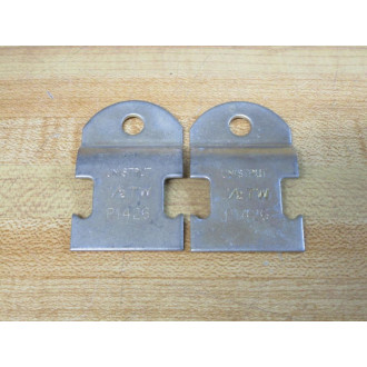 Unistrut P1426 EG Atkore Pipe Clamp 12" WO Hardware (Pack of 33) - New No Box