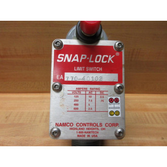 Namco EA770-40102 Snap-Lock Limit Switch EA77040102