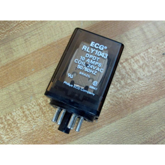 Philips ECG RLY1043-24V AC Relay RLY1043-24VAC - Used