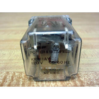 AMF Potter & Brumfield KRP11AY-120V Relay KRP11AY120V - Used