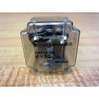 Potter & Brumfield KRP14DN-12V Relay KRP14DN12V - Used