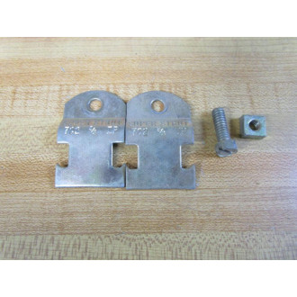 Superstrut 702-38 IP Conduit Clamp 702-38 WHardware 34 Pair - New No Box