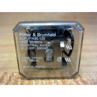 Potter & Brumfield KUP-11A35-120 Relay KUP11A35120 (Pack of 2) - Used