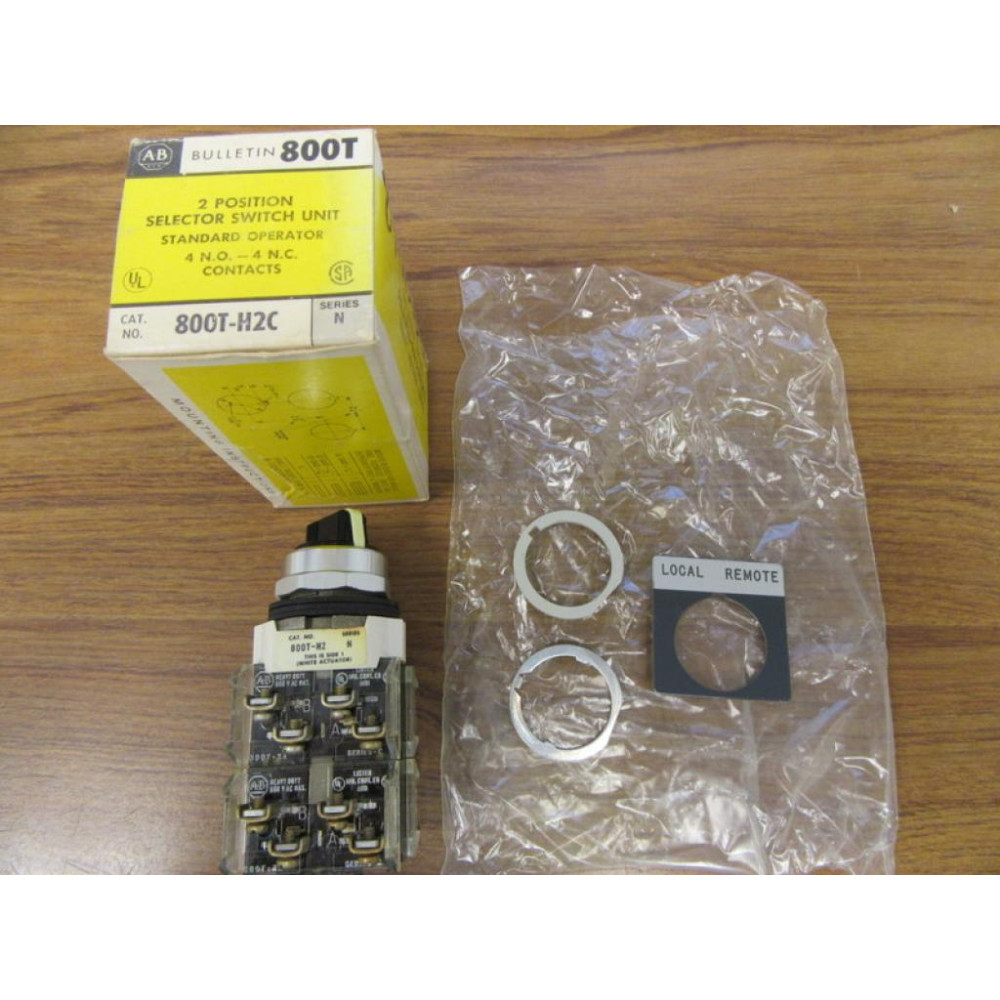 Allen Bradley 800T-H2C Selector Switch