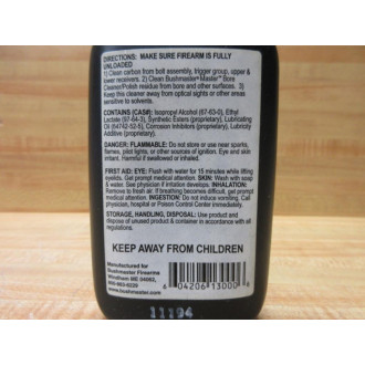 Bushmaster F1008990 Master Bore Rinse 4oz (Pack of 2)