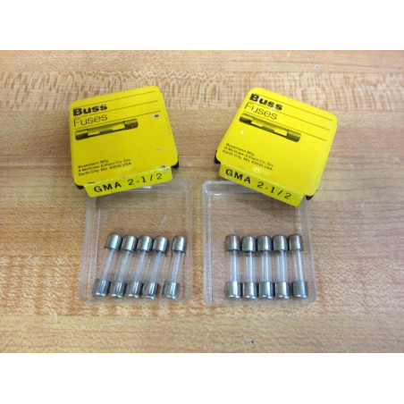 Bussmann GMA 2-12 Fuse GMA212 (Pack of 10)