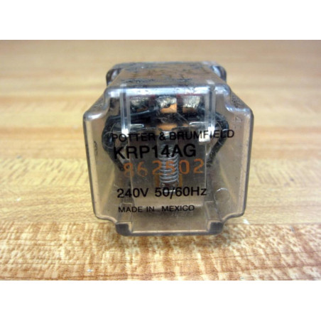 Potter & Brumfield KRP14AG Relay 240V - Used