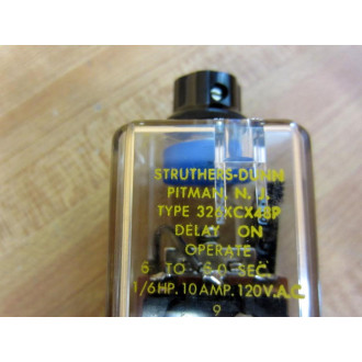 Struthers Dunn 326XCX48P Relay 12VDC 6 To 60 Sec.Delay