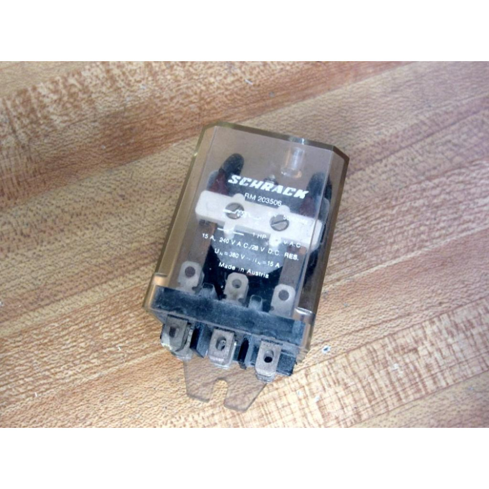 Schrack RM 203506 Relay WPanel Adapter RM203506 - Used
