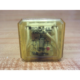 IDEC RR3PA-UL 24VDC Relay RR3PAUL - Used
