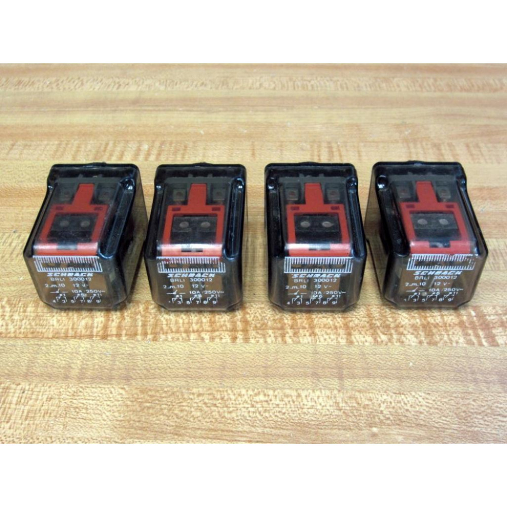 Schrack BRLI 300012 12V Relay BRLI300012 - Used