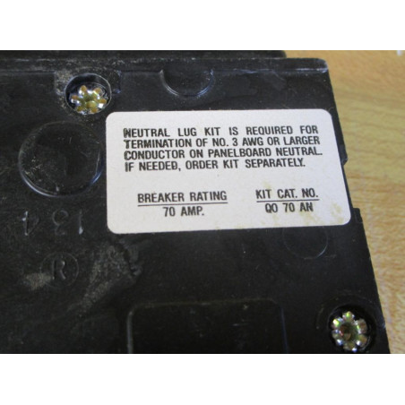 Square D Q0170 Schneider Electric 70A Circuit Breaker 47747