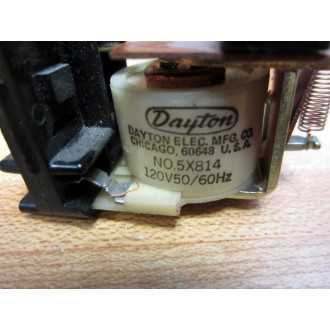 Dayton 5X814 Open Relay - New No Box
