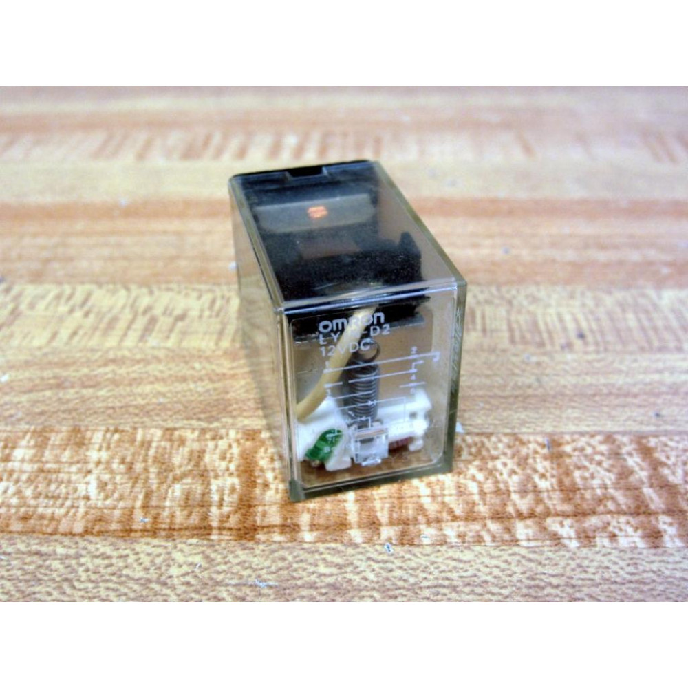 Omron LY1N-D2-24V Relay LY1N-D2-24V DC Coil 24VDC - Used