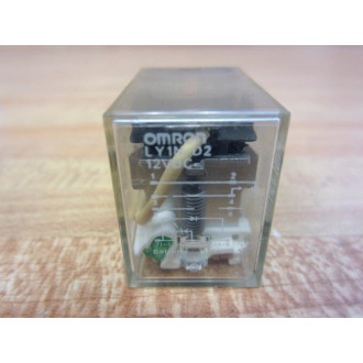 Omron LY1N-D2-24V Relay LY1N-D2-24V DC Coil 24VDC - Used