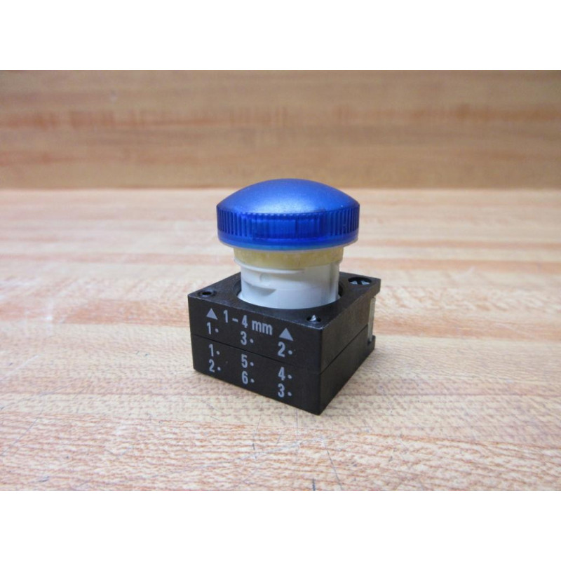 Siemens 3SB3001-6AA50 Blue Light  3SB30016AA50 - New No Box