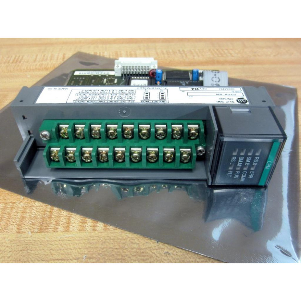 Allen Bradley PD-PN 834 SLC500 CPM Card PDPN834 WScrew Terminals WO Door - Used Allen Bradley PD-PN 834 SLC500 CPM Card PDPN834 WScrew Terminals WO Door - Used