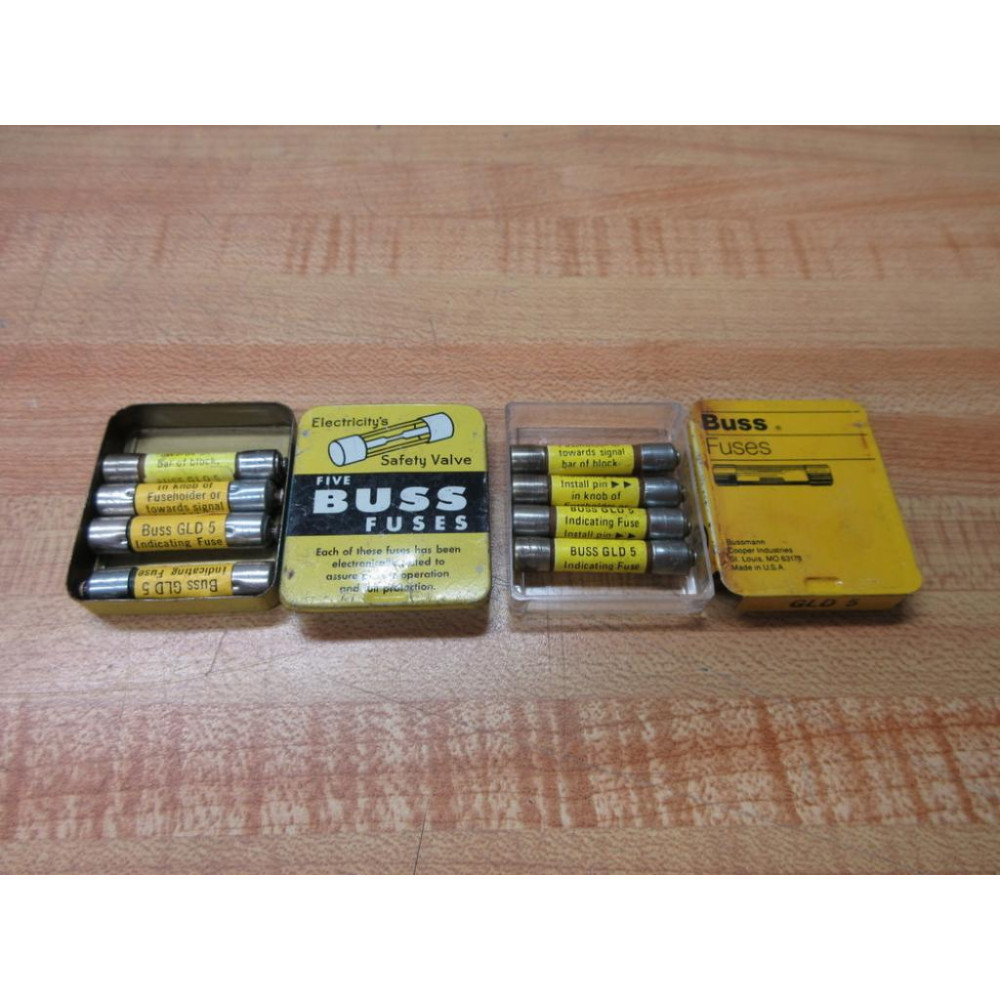 Buss GLD-5 Bussmann Fuse GLD5 (Pack of 8)
