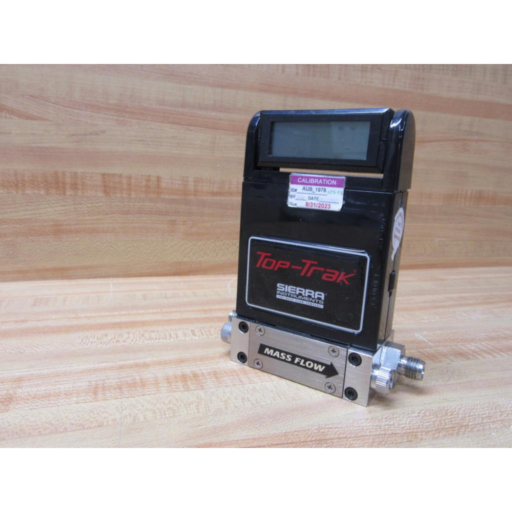 Sierra 822S-L-2-OV1-PV1-V1-HPSCR 2700 Mass Flow Meter 0-50 SCCM 115 VDC - Used Sierra 822S-L-2-OV1-PV1-V1-HPSCR 2700 Mass Flow Meter 0-50 SCCM 115 VDC - Used
