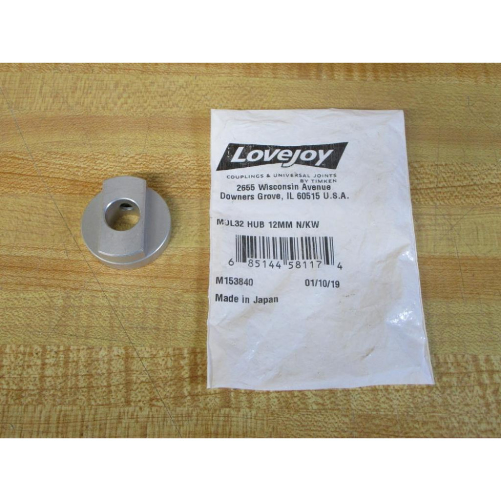 Lovejoy M0L32X12MM Hub M0L32