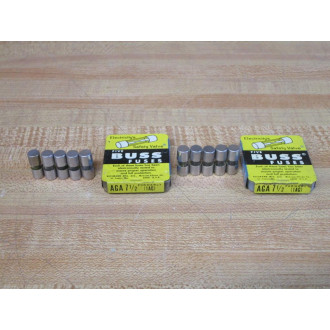 Bussmann AGA 7-12 Bussmann Fuse Cross Ref 6AYC6, 1AG (Pack of 10)