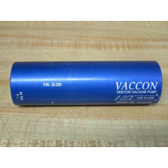 Vaccon JS-250 Venturi Vacuum Pump JS250 - Used