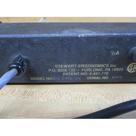 Stewart Ergonomics E12-2002-04 Two Hand Control 12200204 - Used