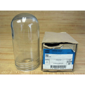 Crouse-Hinds V63 Clear Glass Globe