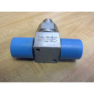 Nupro SS-4D4S V51 Gas Shut-Off  Valve SS4D4SV51 Valve Only - New No Box