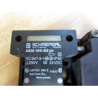 Schmersal AZM160-22YP Safety Interlock Switch AZM16022YP - Used