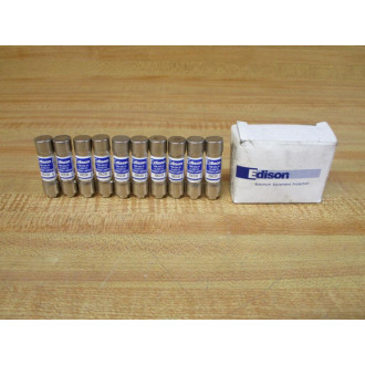 Edison EDCC10 Fusegear 10A Fuse (Pack of 10)