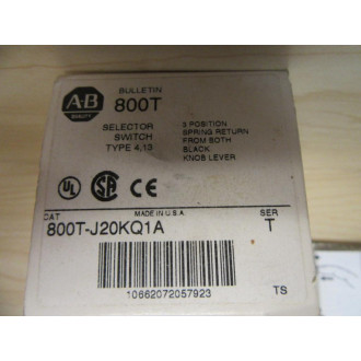 Allen Bradley 800T-J20KQ1A Selector Switch