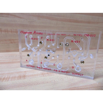 Clippard CM-023 No Tie Down Circuit Manifold CM023 - Used