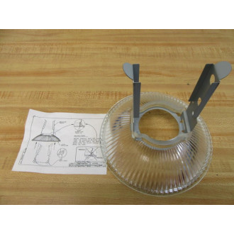 General Electric 35-420689 Glass Reflector WBracket GE - New No Box