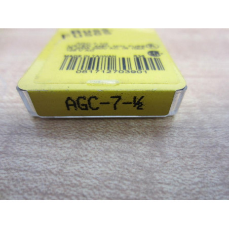 Buss AGC-7-12 Bussmann Fuse Cross Ref 6F018 Zig-Zag (Pack of 10)