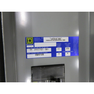 Square D 12-24477161-001 Interior Panelboard NQOB8584242