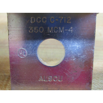DCC C-712 Terminal Lug 350 MCM-4 - New No Box