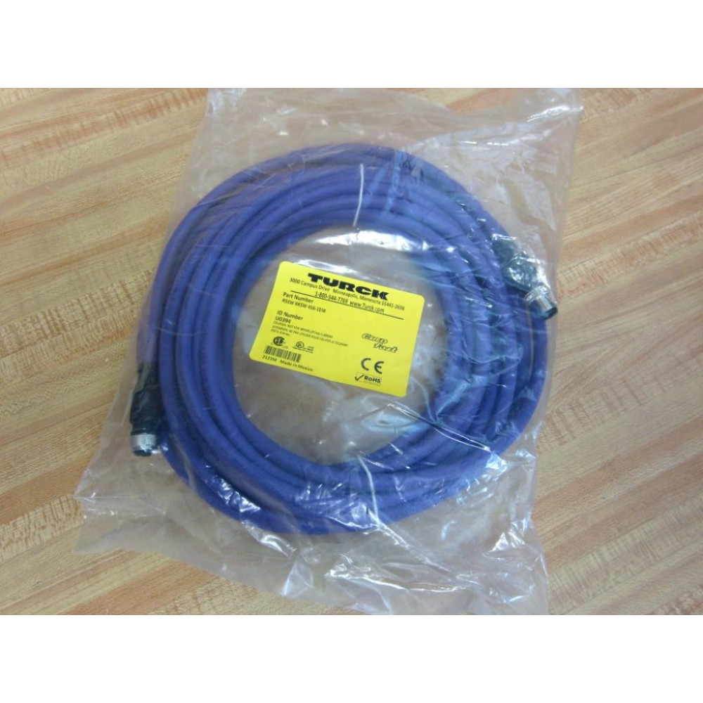 Turck RSSW RKSW 456-10M Profibus-DP Cordset U0394 Turck RSSW RKSW 456-10M Profibus-DP Cordset U0394