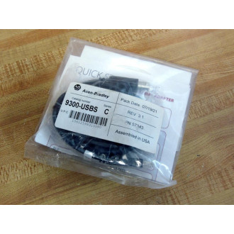 Allen Bradley 9300-USBS Remote Access USB to Serial Adaptor 9300USBS Ser C