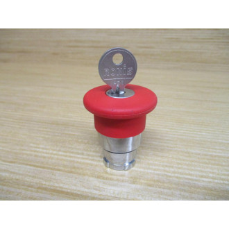 Telemecanique ZB2-BS14 Keyed Push Button ZB2BS14 Spring Right Momentary - New No Box