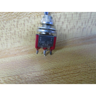 C&K U11 Miniature Toggle Switch - Used